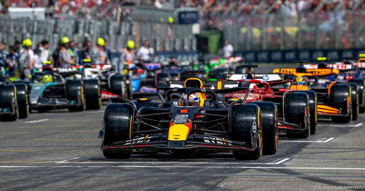 Zo laat komt Max Verstappen dit weekend in actie in Italië