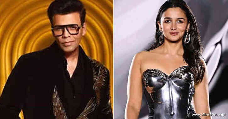 Got to be the most idiotic person- Karan Johar slams trolls calling Alia Bhatt a nepo kid