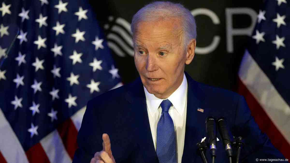 Buch über Gesundheitszustand: "Es gab einen Biden, der nicht mehr funktioniert hat"