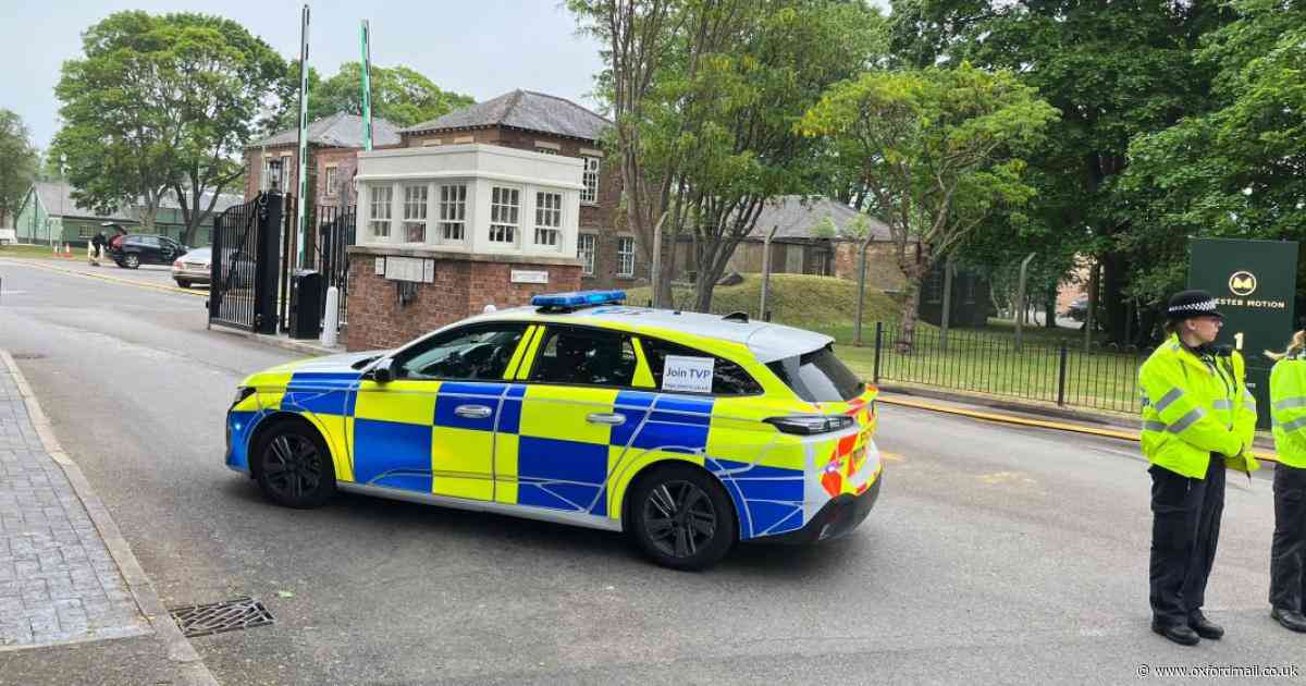 Police turn workers away from fire site as road closures lifted