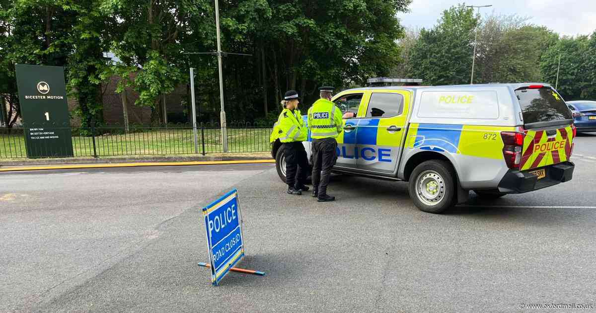 Four crews tackle ongoing 'serious' fire incident at Bicester Heritage site