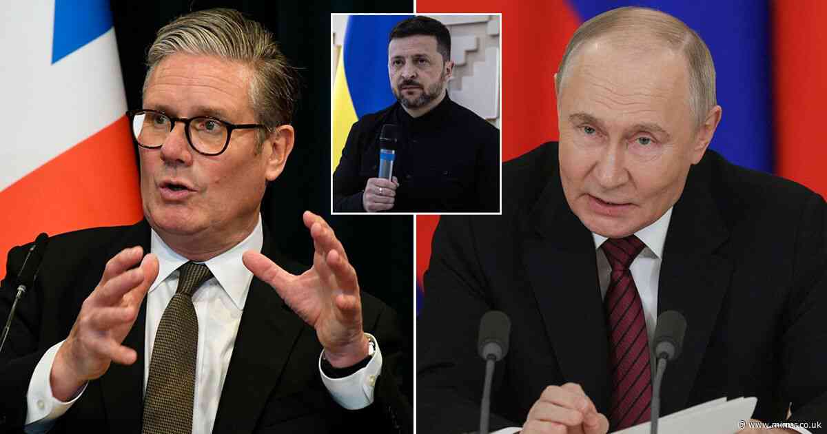 Keir Starmer warns Putin must 'pay the price' after shameful peace talk snub
