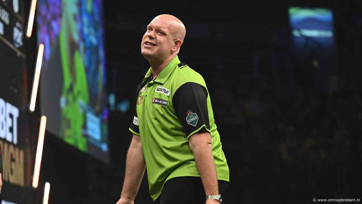 Dure nederlaag Van Gerwen in Premier League