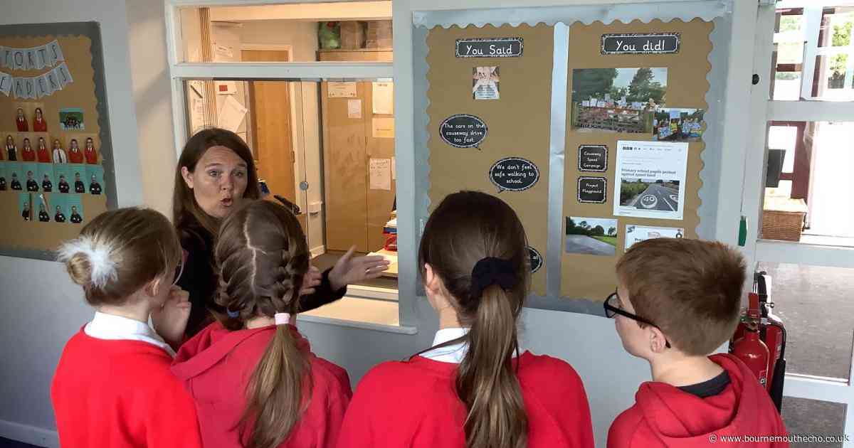'She really cares about us’ – MP backs pupils’ campaign to cut speed limit