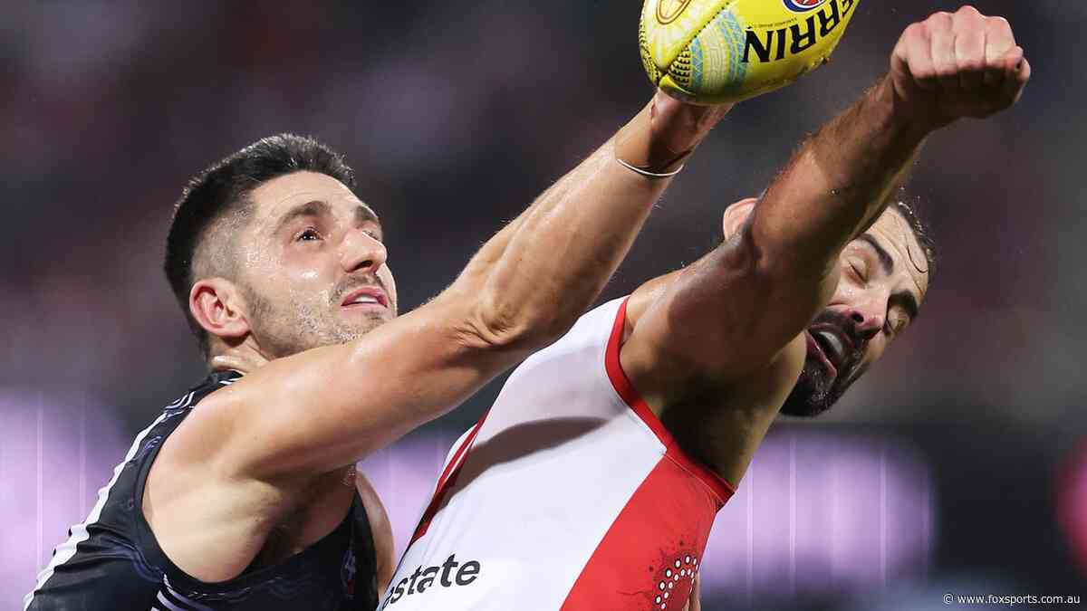 LIVE AFL: What Blues are doing ‘as well as anyone’ in rise as fallen giants await in blockbuster
