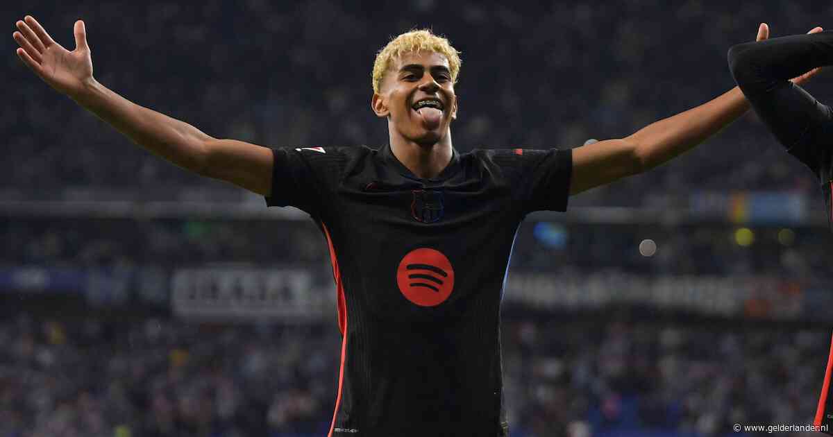 KIJK | Lamine Yamal scoort op weergaloze wijze voor Barcelona