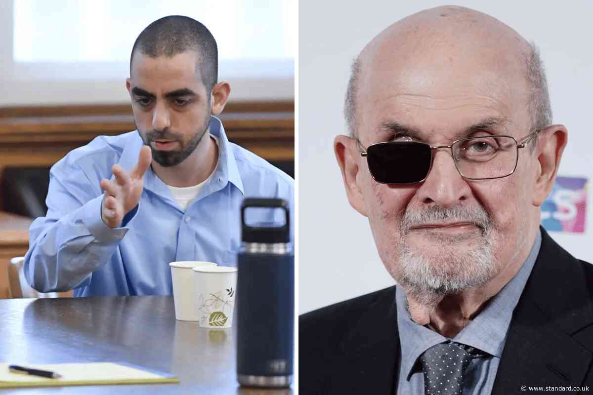 Man who stabbed Salman Rushdie to be sentenced in New York