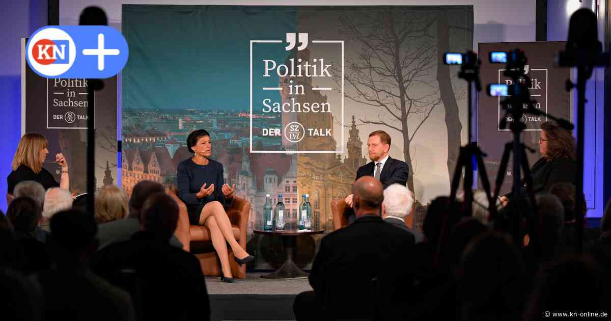Kretschmer im Streitgespräch mit Wagenknecht: „Wir sind keine Feinde, wir sind Konkurrenten“