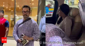 Aamir Khan, Gauri Spratt’s airport moment
