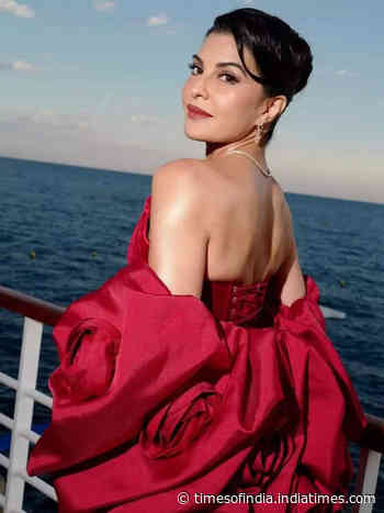 Jacqueline Fernandez sets Cannes 2025 ablaze
