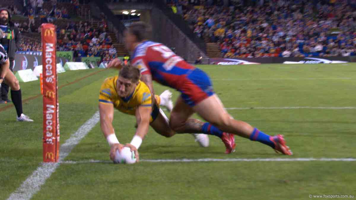 LIVE NRL: Eels on top against Knights, leading at half-time for the first time this season