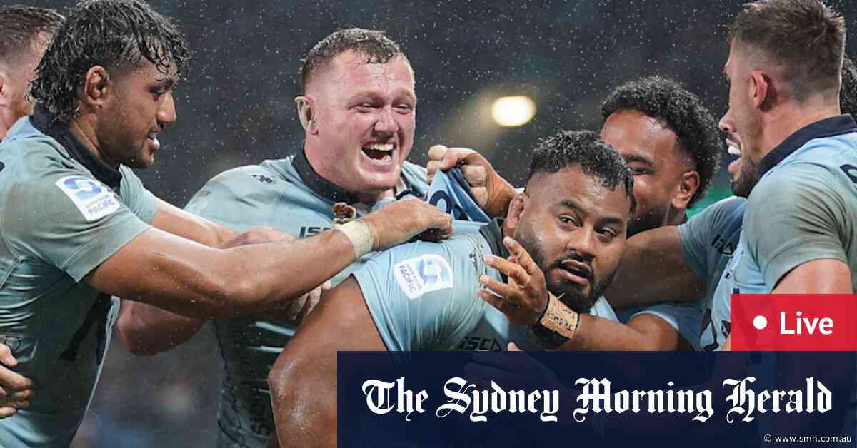 Super Rugby LIVE: Waratahs host Crusaders in must-win clash