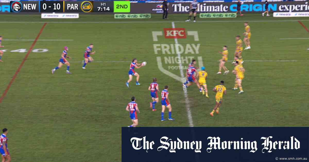 Eels left confused after penalty for high shot