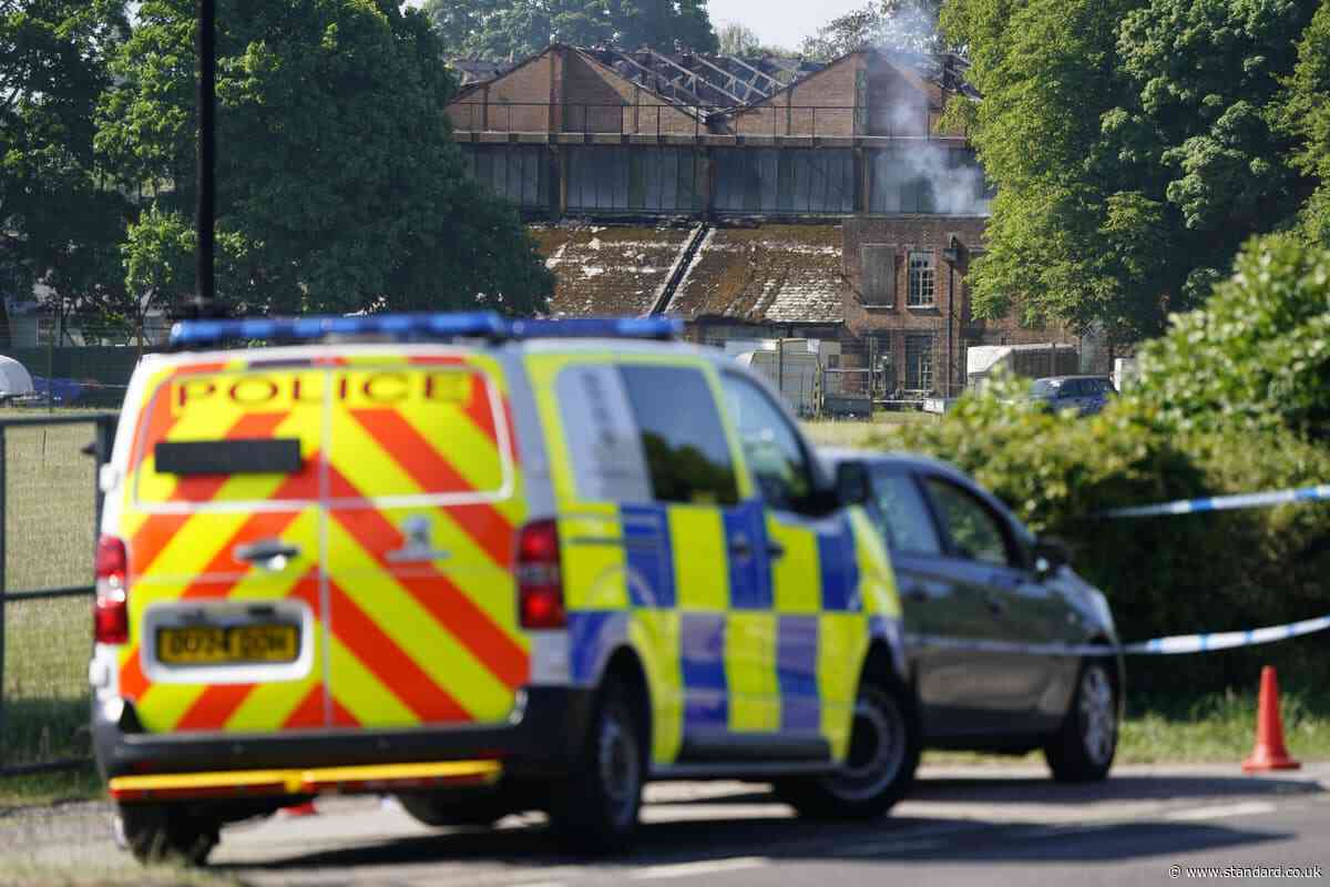 Bicester fire tragedy: Two firefighters and member of public die in huge blaze at ex-RAF base