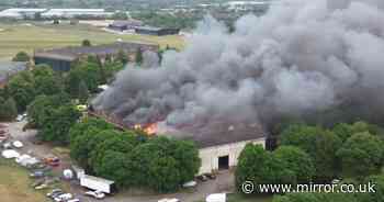 Bicester Motion fire UPDATES: Three dead after explosions heard at ex-RAF base