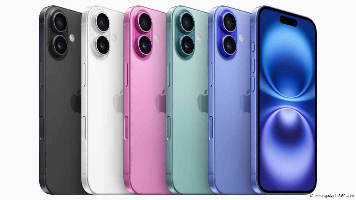 iPhone 16 Now Available in India For As Low As Rs. 69,500; Offer Valid for Limited Period