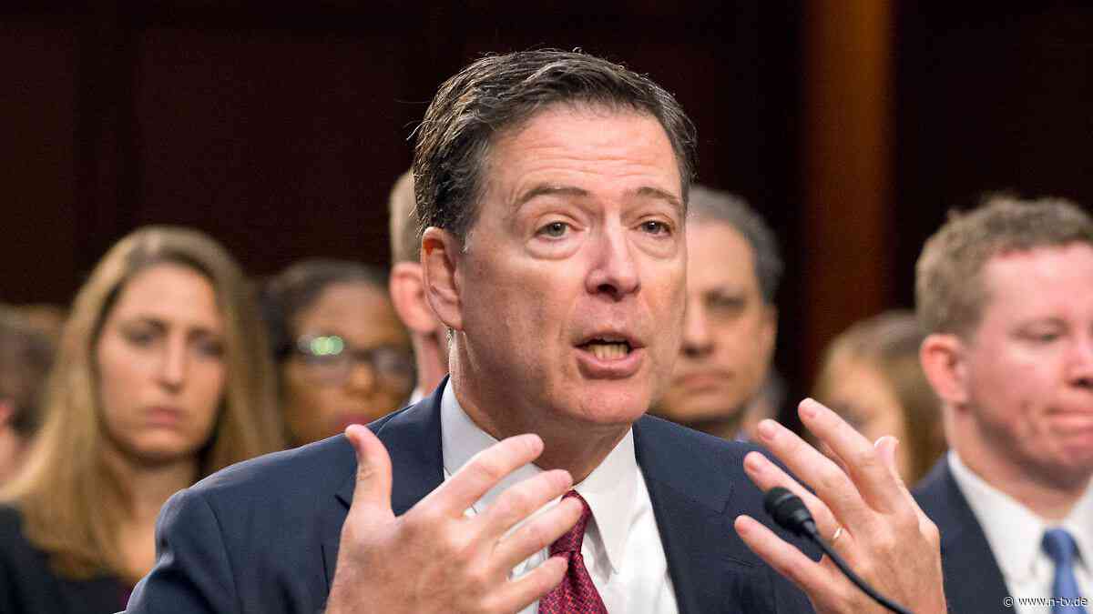 Zum Mord an Trump aufgerufen?: Ominöser Post bringt Ex-FBI-Chef James Comey in Bedrängnis