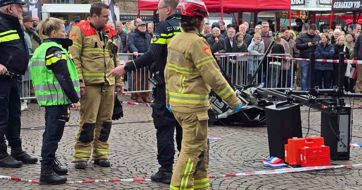 Geen vervolging na omvallen geluidsinstallatie Winterswijk: ‘tragisch ongeluk’, concludeert OM