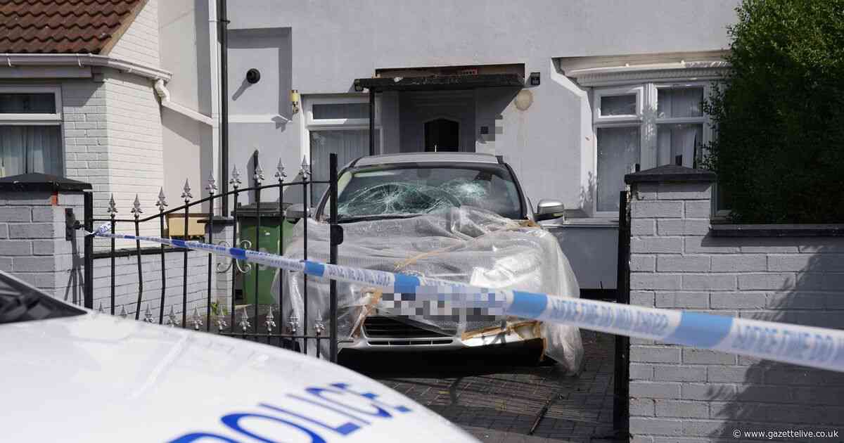 Hunt for violent burglars after man, 24, suffers eye injury as home and car windows trashed