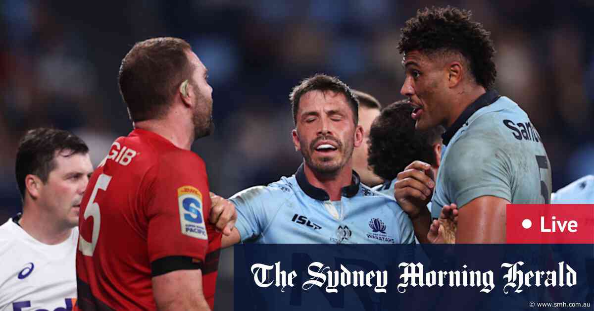 Super Rugby LIVE: Waratahs’ finals hopes in tatters as Crusaders seal 48-33 win