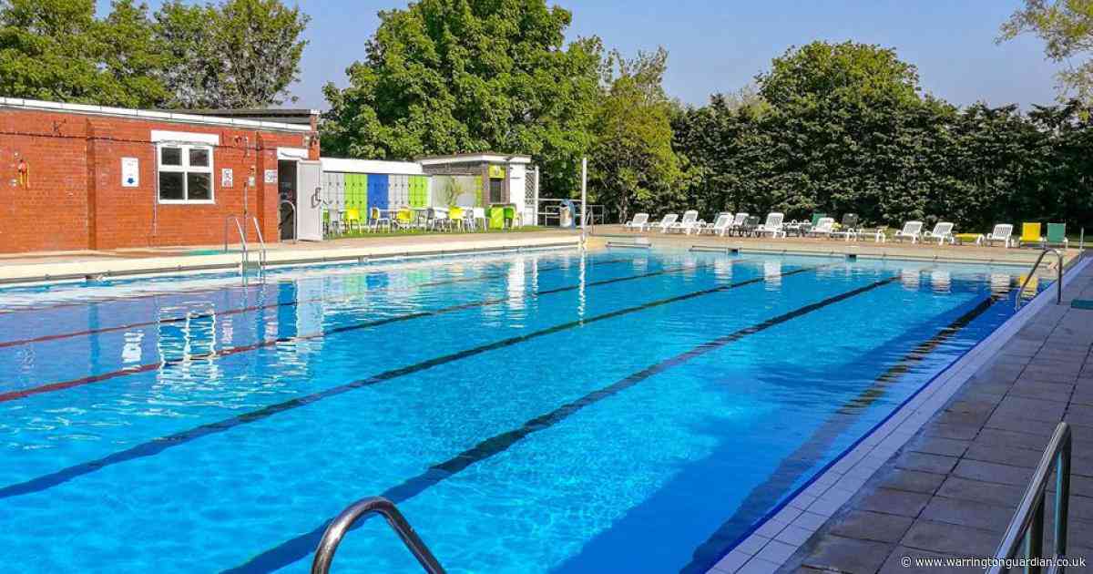 Outdoor swimming pool less than an hour away from Warrington that is hidden gem