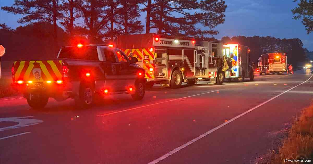 1 dead from motorcycle crash in Moore County
