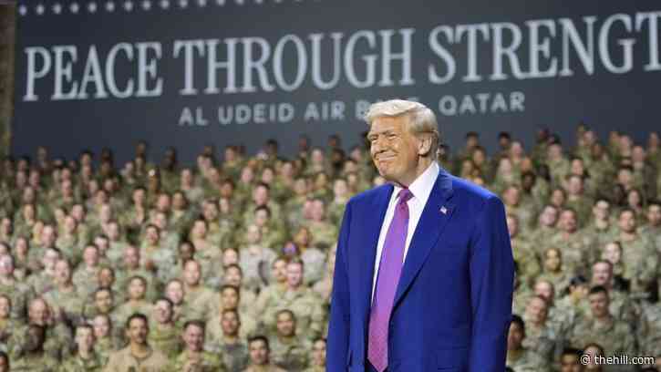 Trump touts investments as he departs Middle East