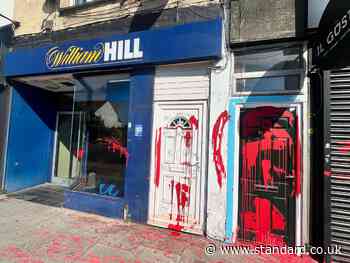 Red paint thrown at homes in Walthamstow and front door daubed with 'brothel' graffiti