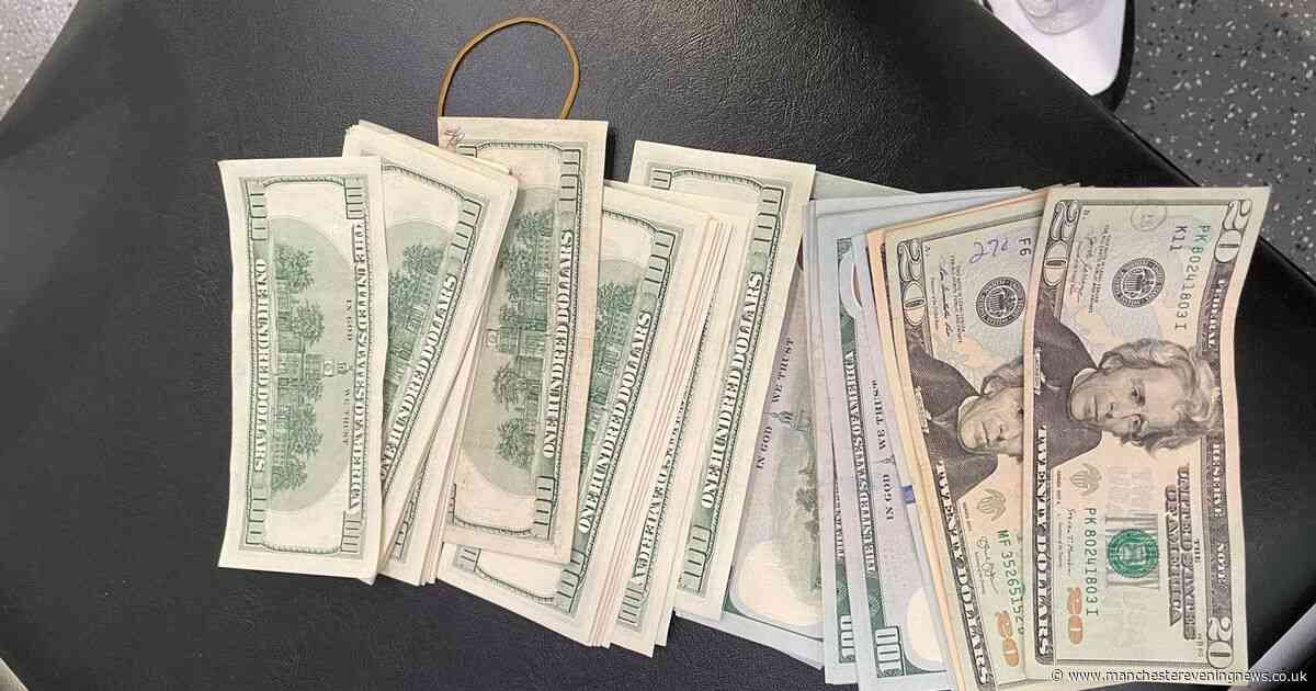 Rolex watches and 'dirty cash' seized in raids