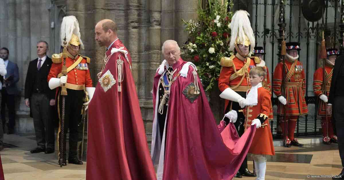Prince William and King Charles show united front after Harry bombshell in rare joint outing