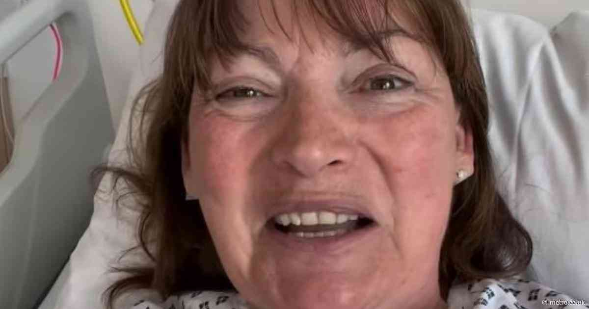 Lorraine Kelly shares health update following emergency surgery