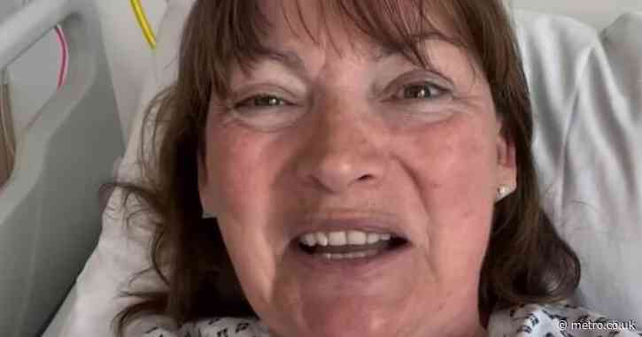 Lorraine Kelly shares health update following emergency surgery
