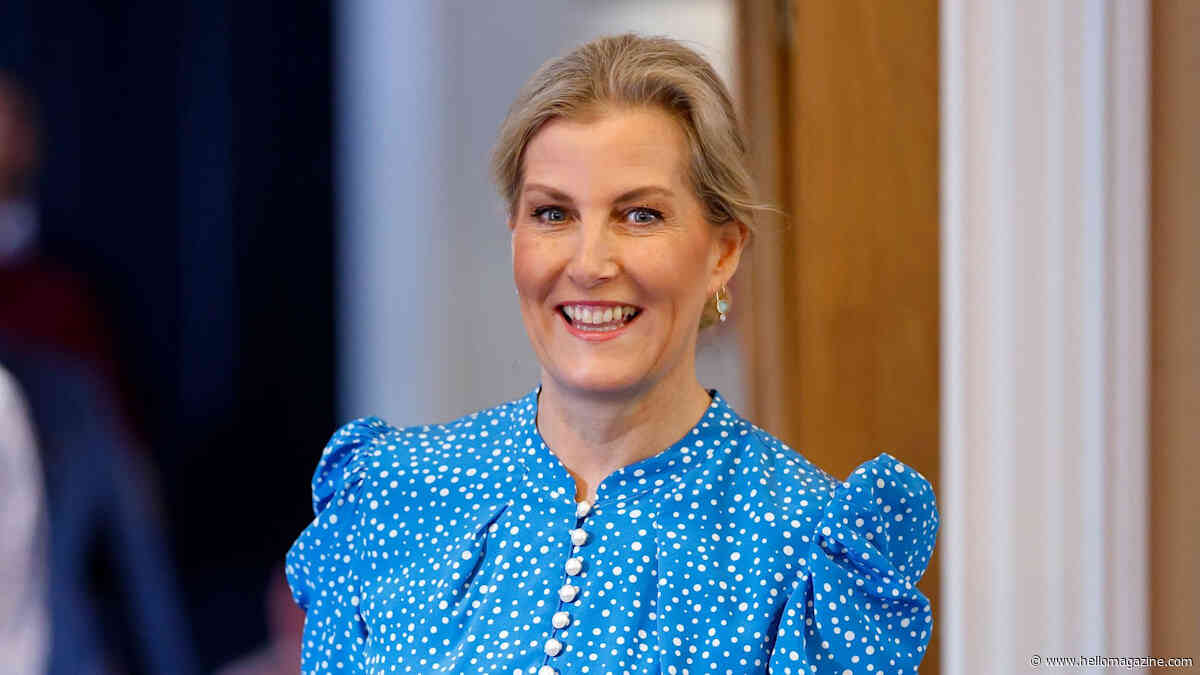 Duchess Sophie wows in Y2K low-slung leg-split skirt and knee-high boots