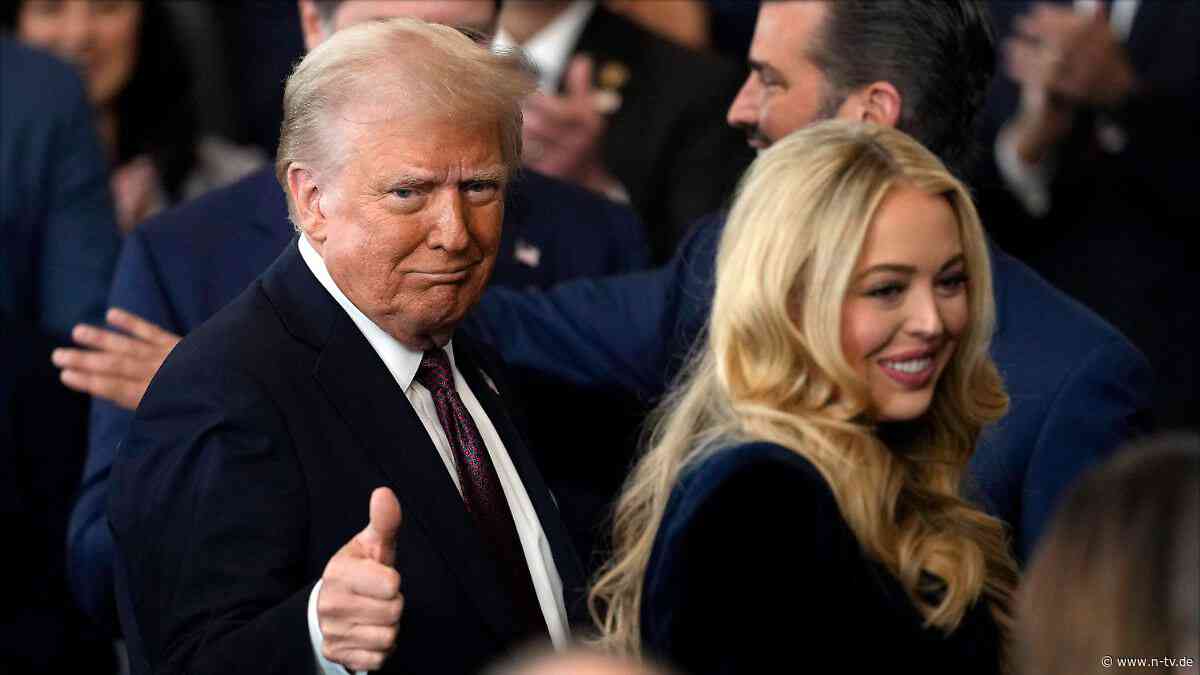 Baby ist da: Tiffany Trump macht Donald Trump zum elffachen Opa