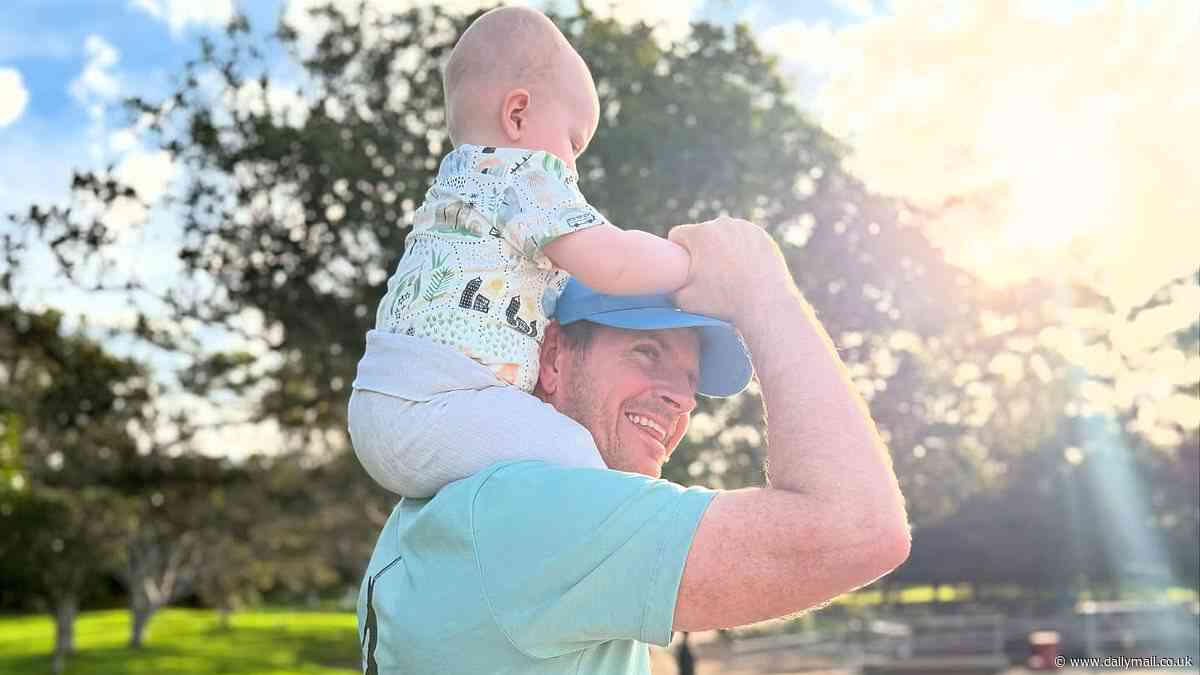 Sunrise star Sam Mac captures nine-month-old daughter Mabel's first word...after taking her to a star-studded boys lunch