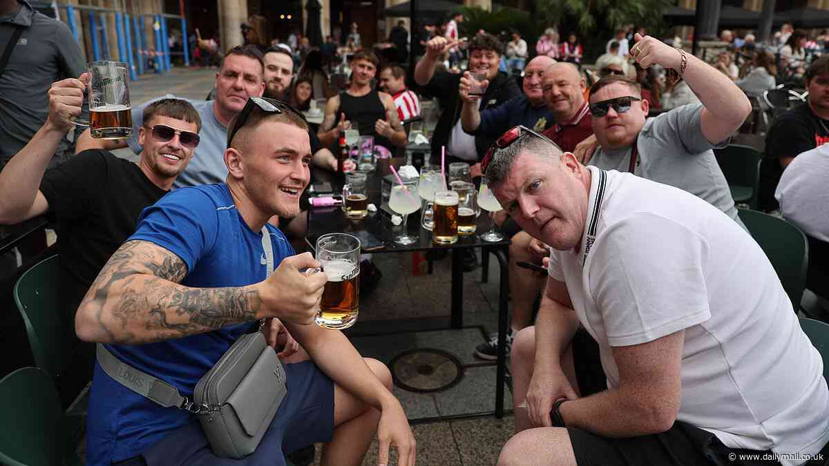 Man United and Tottenham supporters compare £550 hostel bed to SQUID GAME'S dormitory: Fans face sleeping on the street for Europa League final as 80,000 flock to Bilbao - where prices have been hiked by 900%