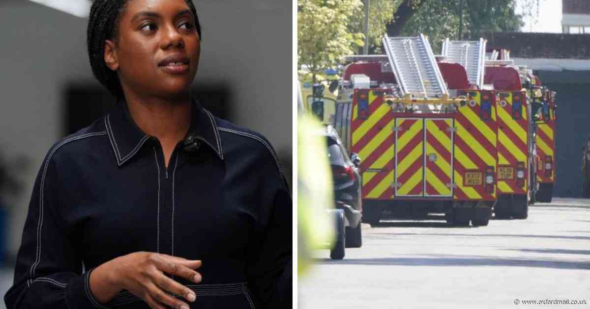 Kemi Badenoch calls Bicester fire 'horrifying incident' as three found dead