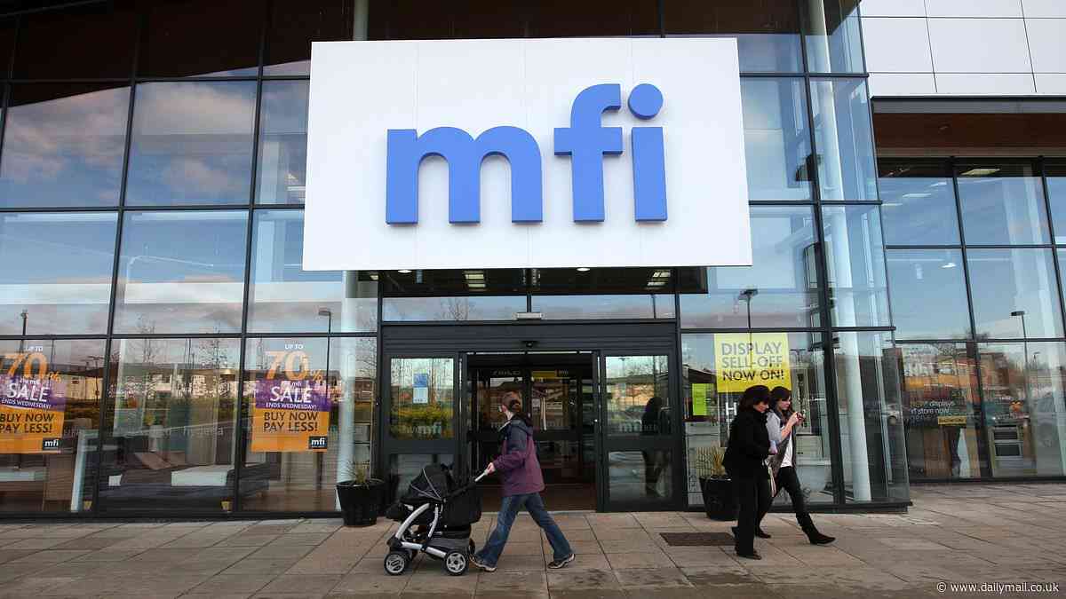 MFI is back from the dead: Furniture company that collapsed two decades ago will be resurrected after Victorian Plumbing made £3million swoop