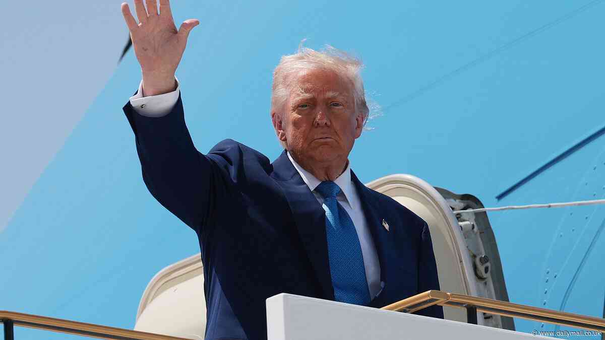 Trump rips into major problem with Air Force One amid Qatar plane gift row as he leaves Middle East: Live updates