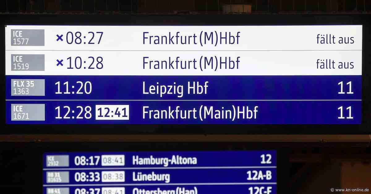 Deutsche Bahn: Pünktlichkeit sinkt weiter – Baustellen