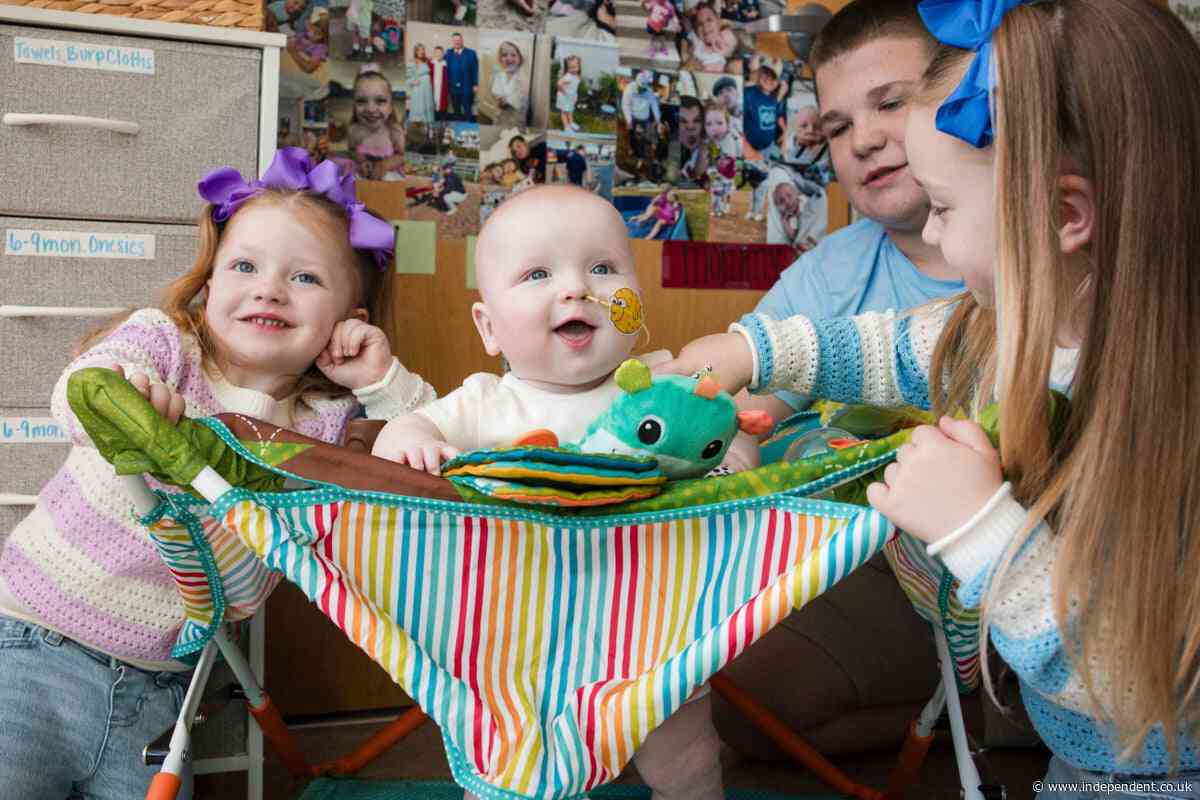 Baby born with rare life-threatening disorder makes medical history