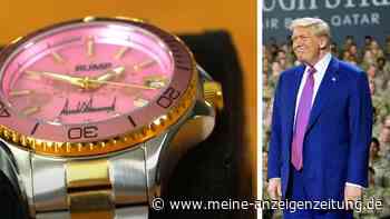 Peinlicher Patzer bei teurer Trump-Uhr: MAGA-Anhänger erhält Fan-Artikel mit Rechtschreibfehler