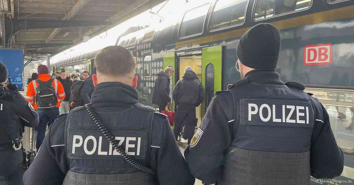 Polizeikontrolle am Bahnhof Neumünster: Mehrere Straftäter gefasst