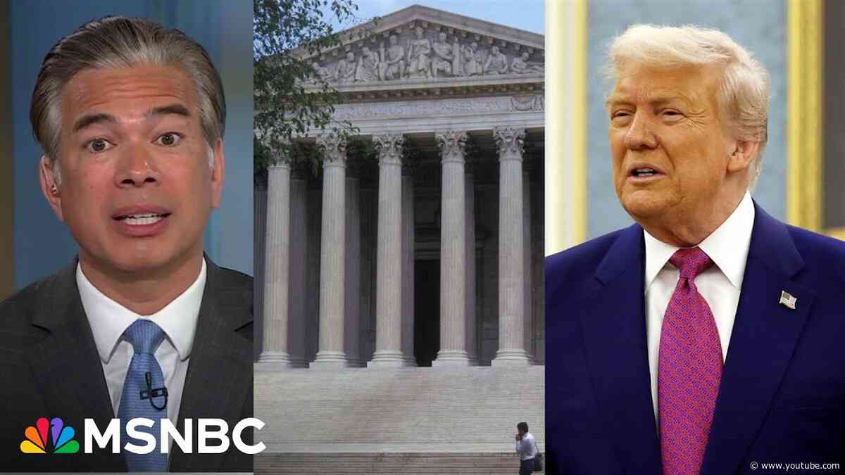 'This isn't a close case': California AG slams Trump, says birthright citizenship is bedrock