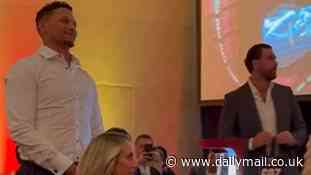 Travis Kelce reveals precious gift from Taylor Swift as he joins Patrick Mahomes in Las Vegas
