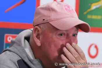 Coach breaks down in tears before Welsh rugby match as players ask not to train