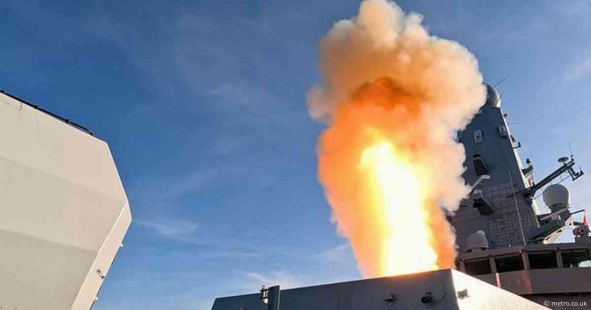British warship shoots down supersonic missile in ‘historic first’ for Navy