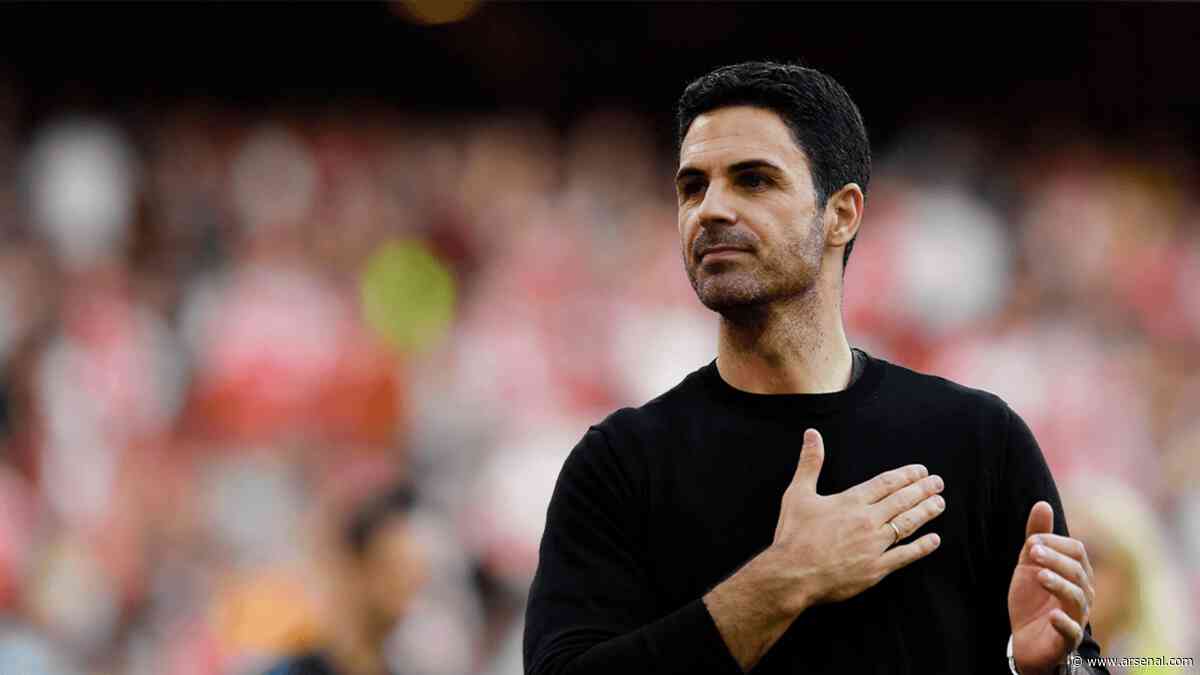 Arteta on the ‘special occasion’ of last home game