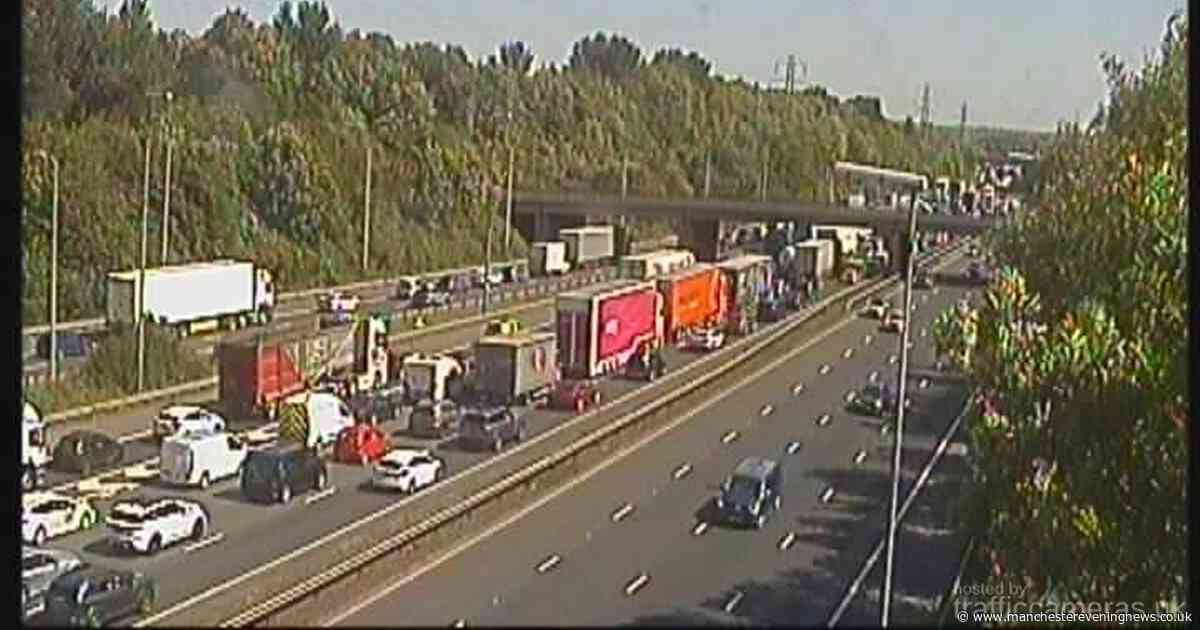 M6 LIVE traffic updates as motorway blocked with huge delays - latest