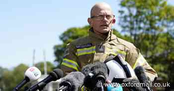 'We lost two of our own': Fire chief honours Bicester blaze firefighters